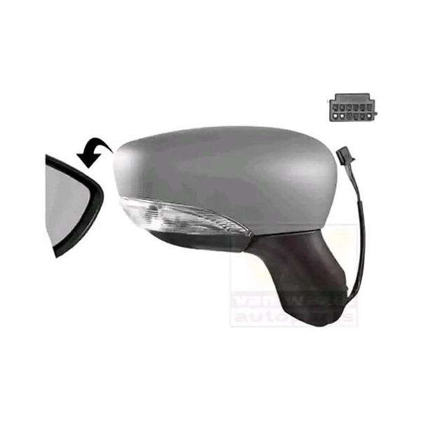Van Wezel 4373808 - Oe 963016226R Specchio Esterno Destro Per Clio Iv-image