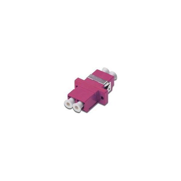 Digitus DN-96019-2 Digitus Lwl Kupplung LC->LC Multimode Duplex OM4 Violet-image