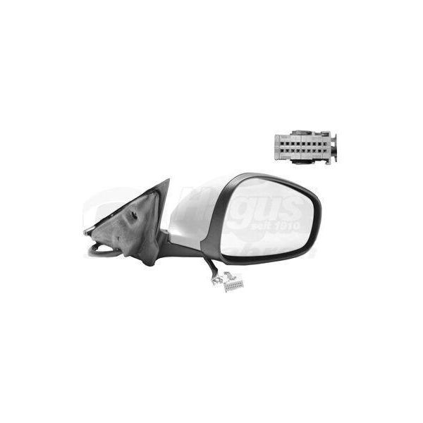 Van Wezel 0160808 Specchietto Esterno Specchietto Laterale Destro Per Alfa Romeo 159 Sportwagon (939) Convesso Riscaldato Primerizzato-image