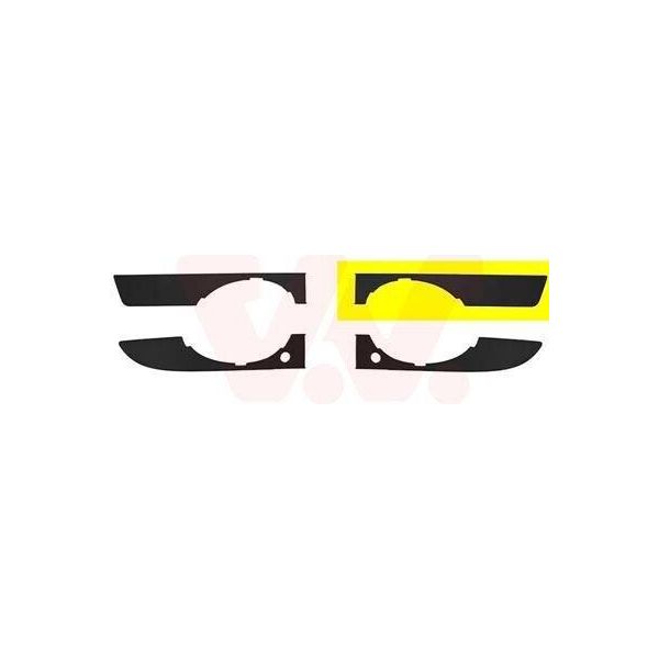 Van Wezel 0326593 - Telaio Oe 8E080717301C, Fendinebbia Sinistro Per A4 (8E)-image