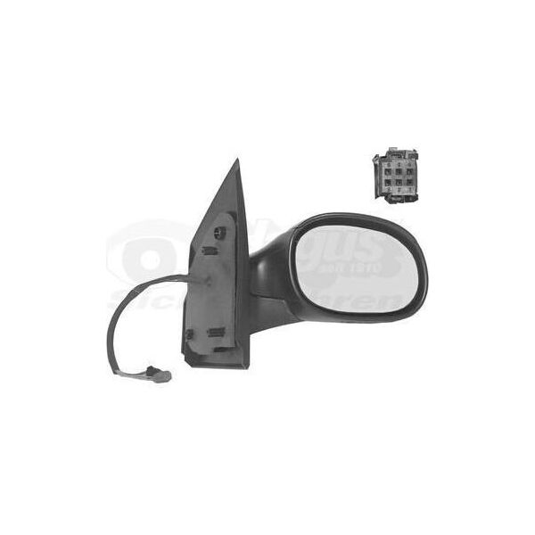 Van Wezel 0917806 Specchietto Esterno Specchietto Laterale Destro Per CitroËN C2 Hatchback (Jm) Convesso-image