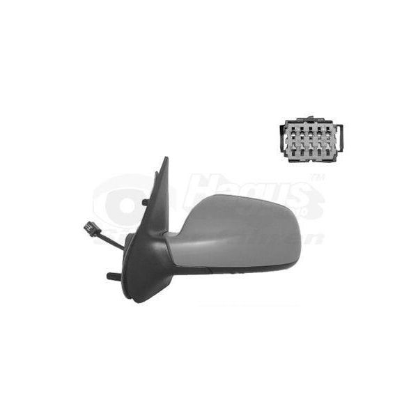 Van Wezel 0956805 Specchietto Esterno Specchietto Laterale Sinistro Per CitroËN Xsara (N1) Asferico Primerizzato-image