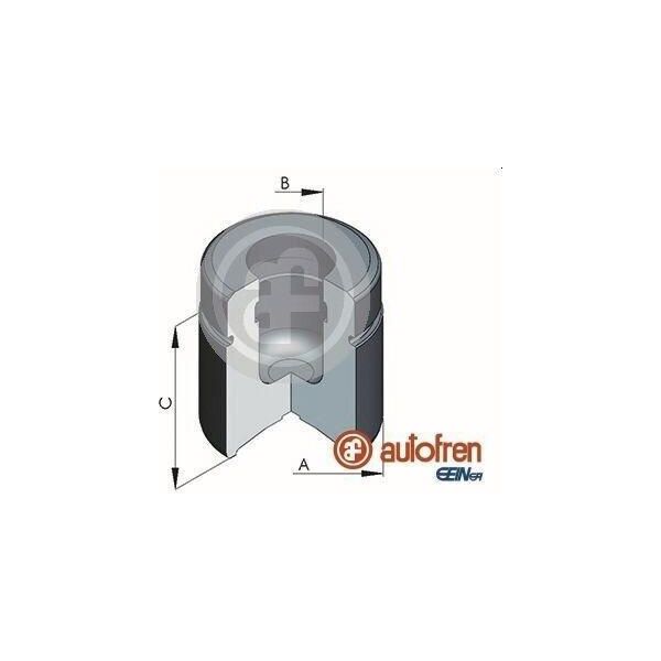 Autofren Seinsa Pistone Pinza Freno Per Kia Carnival Ii (Gq) 66 Mm In Alluminio-image