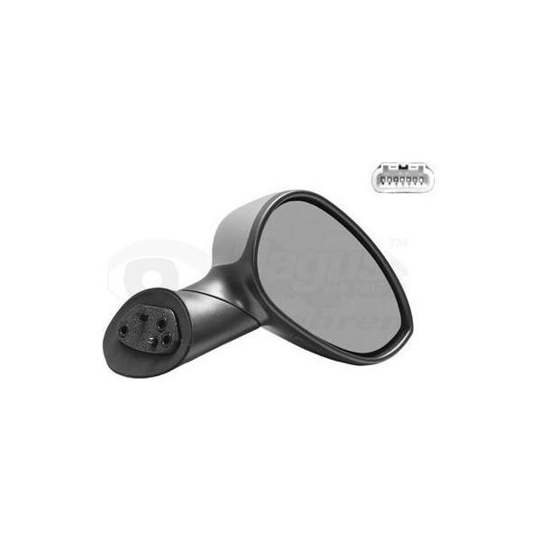 Van Wezel 1604816 Specchietto Esterno Specchietto Laterale Destro Per Fiat 500 (312) Convesso Primerizzato-image