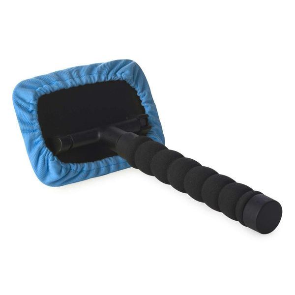 Pulitore Per Parabrezza Walser, Qualità Vincente Molto Buono* Pulitore Per Parabrezza Interno Funzione Telescopica 26-42 Cm Estensibile, Pulitore Per Parabrezza, Pulitore Per Parabrezza Interno + 2 Panni In Microfibra-image