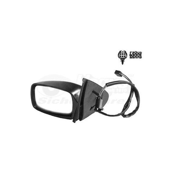 Van Wezel 1830807 Specchietto Retrovisore Esterno Sinistro Per Ford Fiesta Mk4 Hatchback (Jas, Jbs) Convesso Riscaldato-image