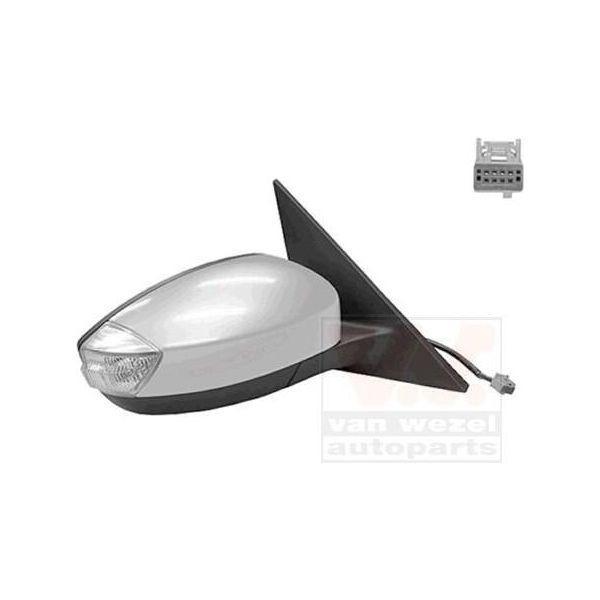 Van Wezel 1887828 - Oe 1405035 Specchio Esterno Destro Per S-Max (WA6)-image