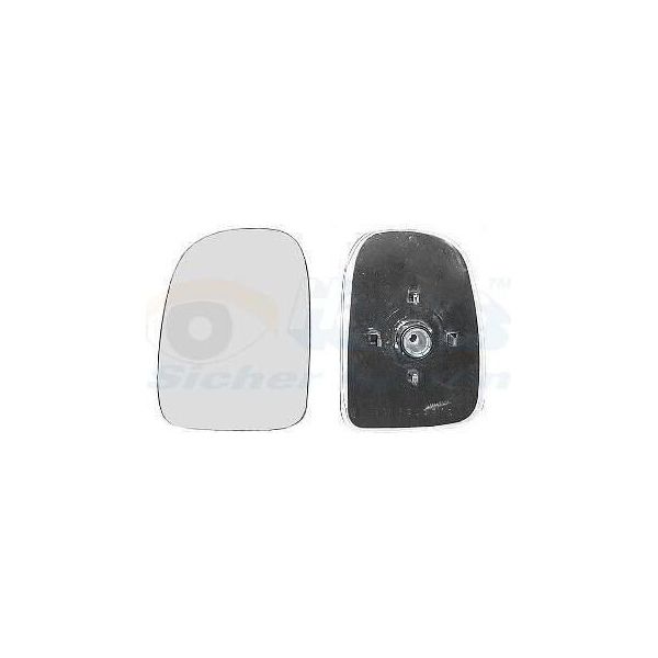 Van Wezel Specchio Retrovisore Esterno Sinistro Per Ford Transit MK-5 Bus (E) Convesso Non Riscaldato 1897831-image