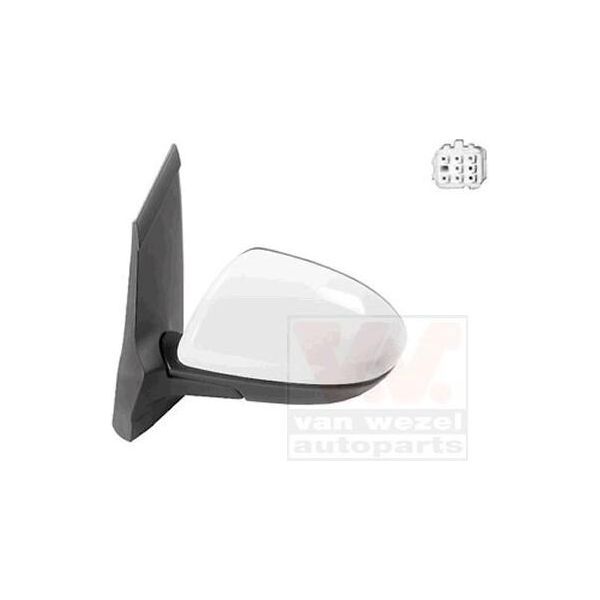 Van Wezel 2741807 - Specchio Retrovisore Esterno Oe DF74 69 18ZC, Sinistro Per 2 (De, Dh)-image