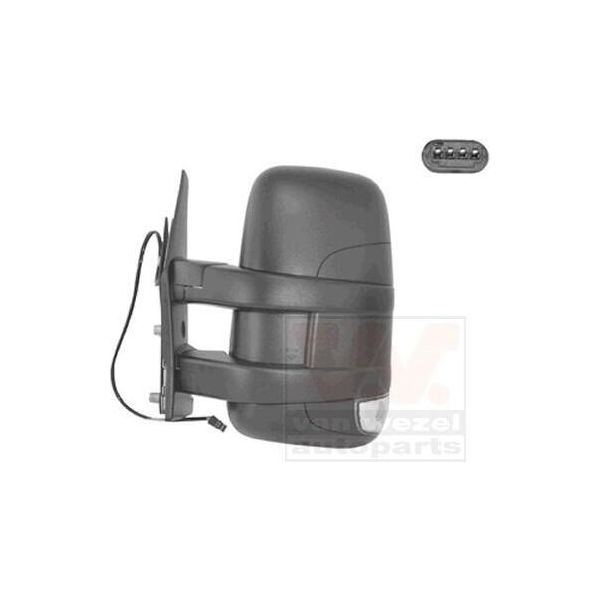 Van Wezel 2815801 Specchietto Esterno Specchietto Laterale Sinistro Per Iveco Daily Iv Furgone/Combi Convesso-image