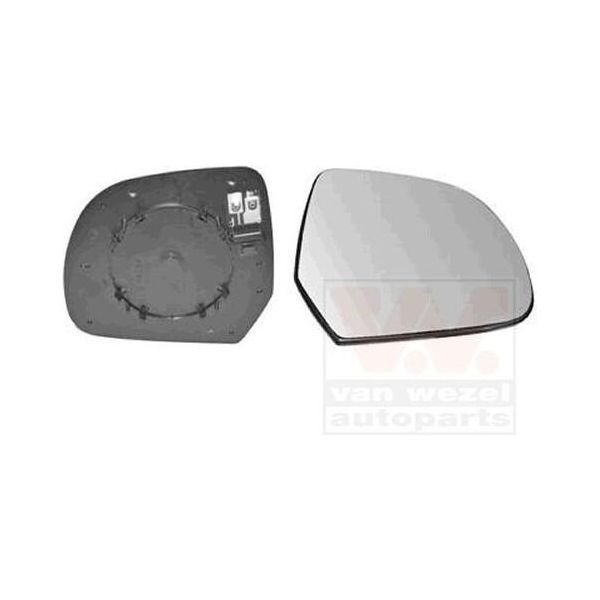 Van Wezel Specchio Retrovisore Esterno Destro Per Nissan Micra Iii (K12) Convesso Riscaldabile 3334838-image