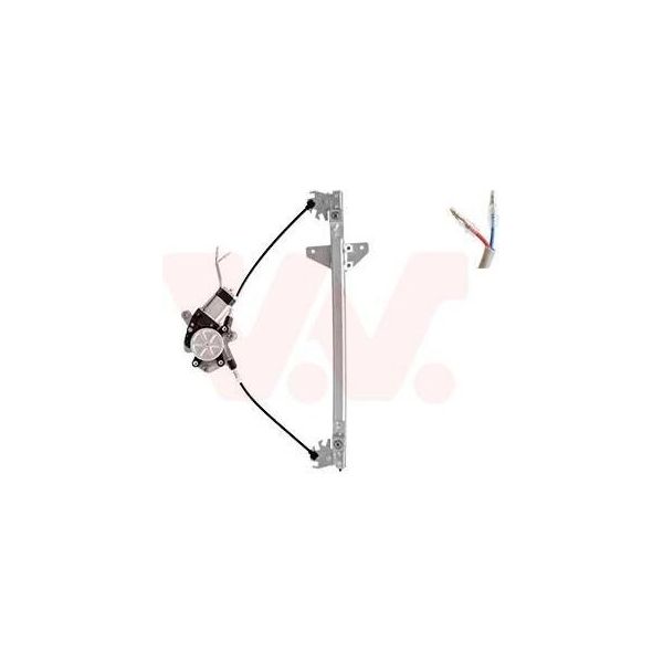 Van Wezel 3701262 - Oe 09215910 Regolatore Del Finestrino, Anteriore Destro Per Agila A-image