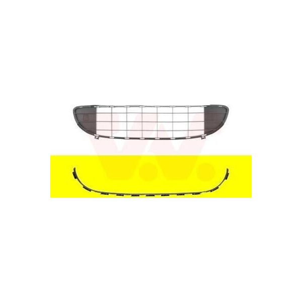 Van Wezel 4060480 - Modanatura Oe 7452AX, Paraurti Anteriore, Per 407, 407 Sw (6D, 6E)-image