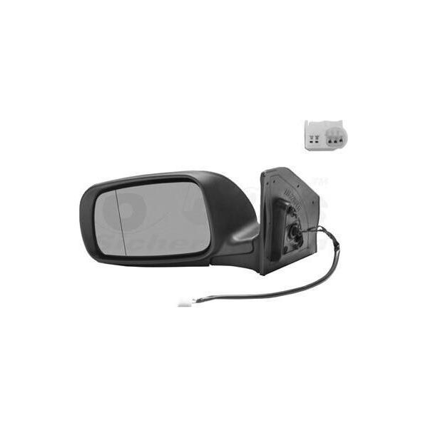 Van Wezel 5307807 Specchietto Esterno Specchietto Laterale Sinistro Per Toyota Avensis Station Wagon (T25) Asferico Riscaldato Primerizzato-image