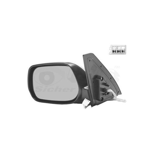 Van Wezel 5377805 Specchietto Esterno Specchietto Laterale Sinistro Per Toyota Rav 4 Ii (CLA2, XA2, ZCA2, ACA2) Convesso Primerizzato-image