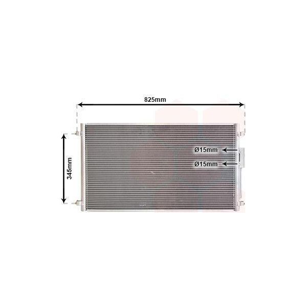Van Wezel 07005079 - Oe 4809227 Condensatore Aria Condizionata Per Voyager Iv-image