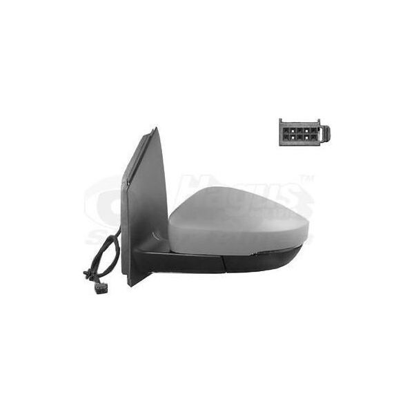 Van Wezel 5829813 - Oe 6R0857521 Specchio Esterno Sinistro Per Polo (6C, 6R)-image