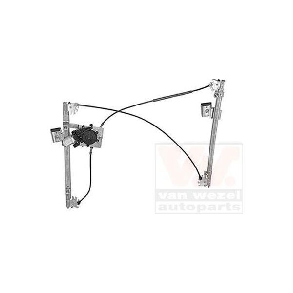 Van Wezel 5824262 - Oe 6K3959801E Regolatore Di Finestrini, Anteriore Destro Per Polo (6N)-image