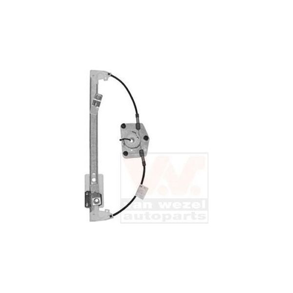 Van Wezel 7622263 - Oe 1Z0839461A Regolatore Di Finestrini, Posteriore Sinistro Per Octavia Ii (1Z)-image