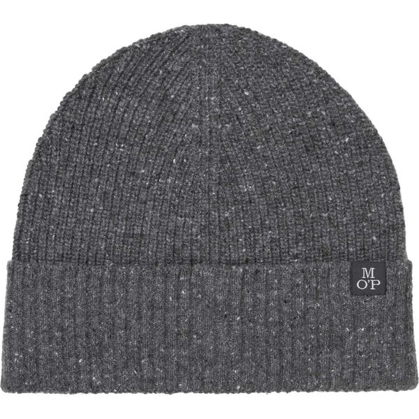 Marc O'polo Beanie Berretto Knitted Hat Graphite Grey Melange Grigio-image