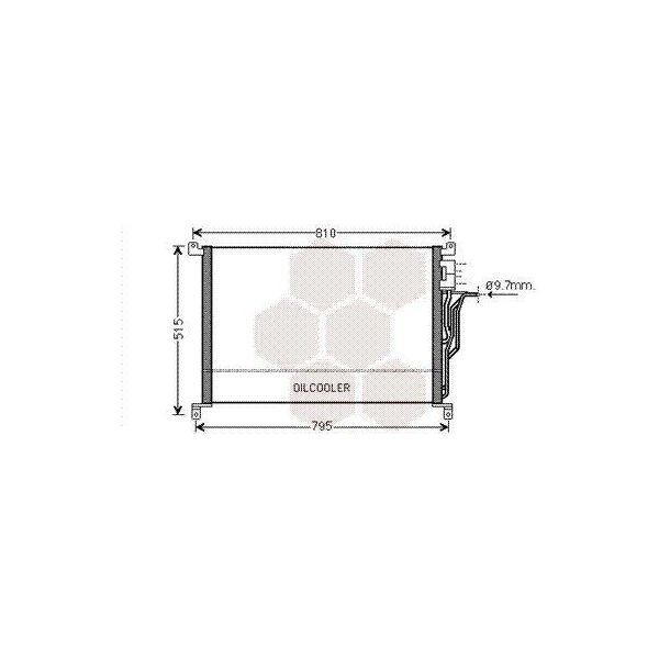 Van Wezel 03005301 - Condensatore Aria Condizionata Oe 4E0260403K Per A8 (400), A8 (4E)-image