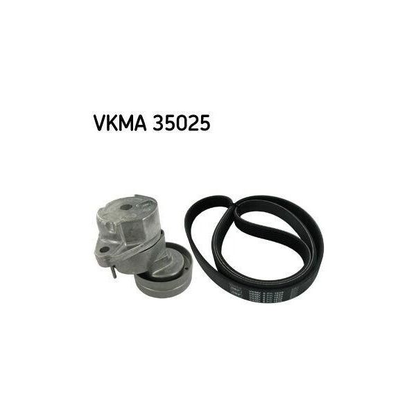Skf Vkma 35025 Set Di Cinghie Trapezoidali Per Opel Corsa B Hatchback (S93)-image