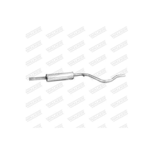 Walker 21430 - Silenziatore Centrale Oe 6K9253409 Per Inca (6K), Caddy Ii (9K)-image