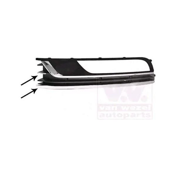Van Wezel 5740595 - Griglia Di Ventilazione Oe 3AA854661B9B9 Sinistra Per Passat (365, 362)-image
