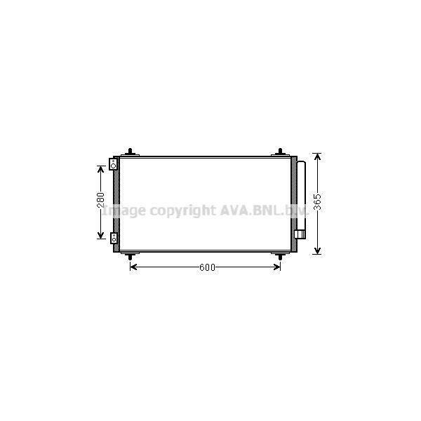 Prasco CNA5271D - Condensatore Per Aria Condizionata Oe 6455FW Con Essiccatore Per C8 (Ea, Eb), Ulysse-image