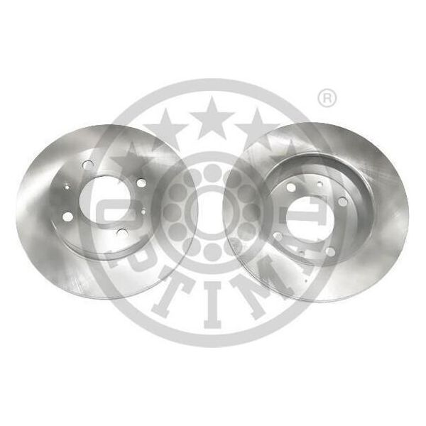 2X Disco Freno Optimal BS-7700C Anteriore Per Hyundai Atos (Mx) 50 8Mm 234Mm-image