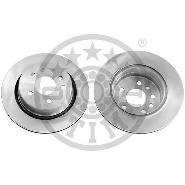 2X Disco Freno Optimal BS-7920C Posteriore Per Opel Omega B Sedan (V94) 67Mm-image