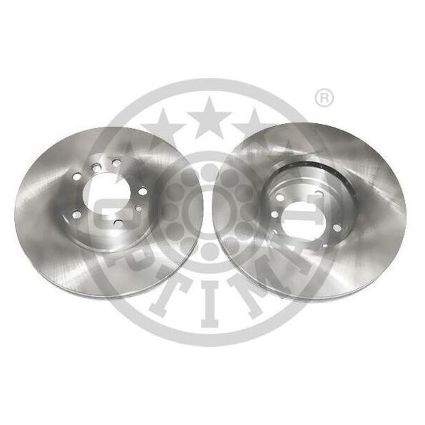 2X Disco Freno Optimal BS-7590C Anteriore Per Bmw 5 Sedan (E39) 5 Touring (E39)-image
