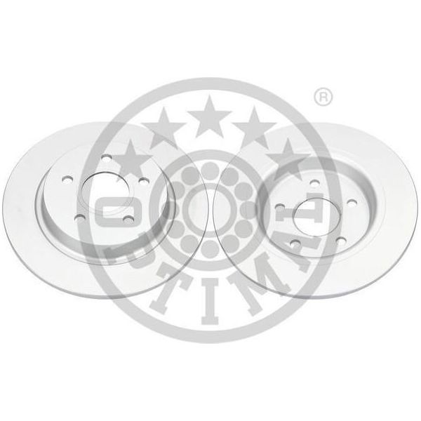2X Disco Freno Optimal BS-8068C Posteriore Per Ford Focus Ii Estate (Da_ Ffs Ds)-image