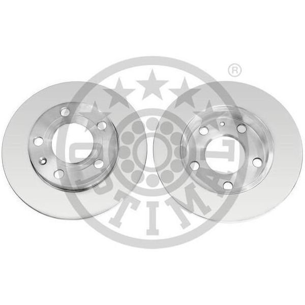 2X Disco Freno Optimal BS-8046C Posteriore Per Audi A4 Avant (8ED B7) 40Mm 245Mm-image