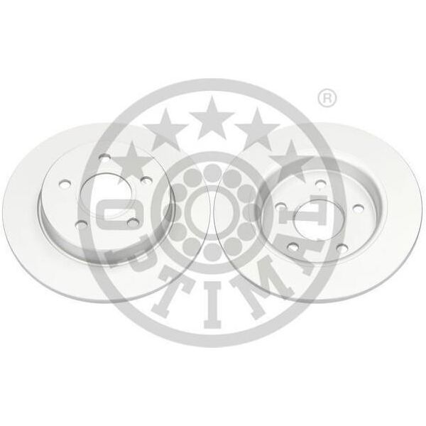 2X Disco Freno Optimal BS-8114C Posteriore Per Ford Focus Ii Estate (Da_ Ffs Ds)-image