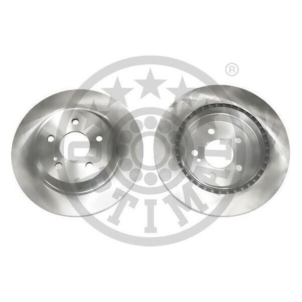 2X Disco Freno Optimal BS-7866C Posteriore Per MERCEDES-BENZ Sl (R230)-image