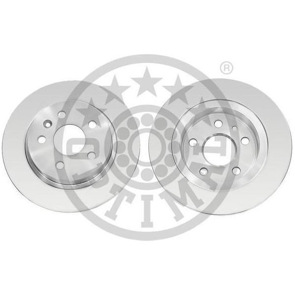 2X Disco Freno Optimal BS-8314C Posteriore Per Opel Astra J Sports Tourer (P10)-image