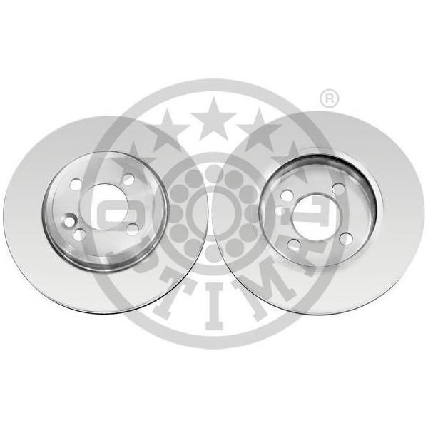 2X Disco Freno Optimal BS-8392C Anteriore Per Mini Hatchback (R56) Clubman (R55)-image