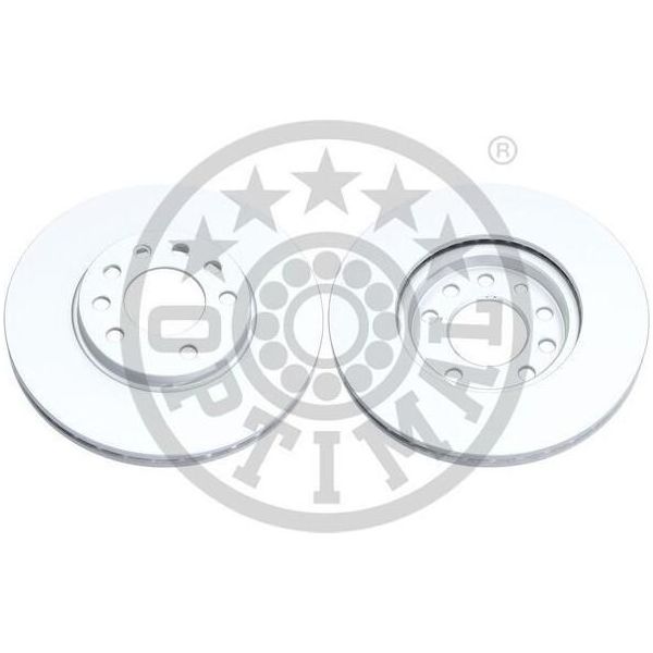 2X Disco Freno Optimal BS-5840C Anteriore Per Opel Corsa C Hatchback (X01) 42Mm-image