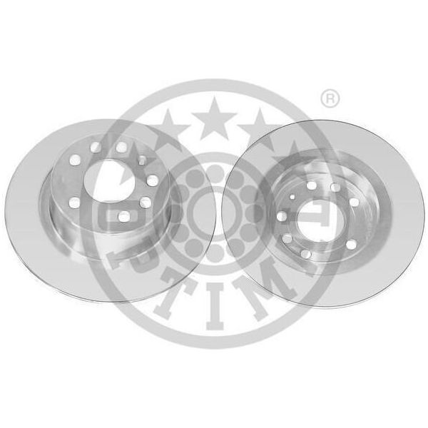 2X Disco Freno Optimal BS-7914C Posteriore Per Opel Vectra C Caravan (Z02) 41 5Mm-image