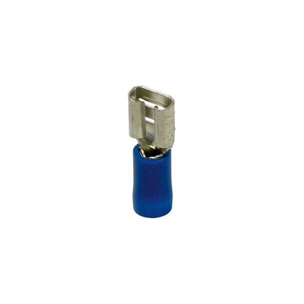 Carpoint Manicotto Connettore Piatto 542 Blu 6,3X0,8 Mm 10 Pezzi-image
