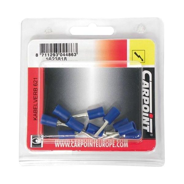 Carpoint Pin Cavo Scarpa 621 Blu Ø 1,9 Mm 10 Pezzi-image