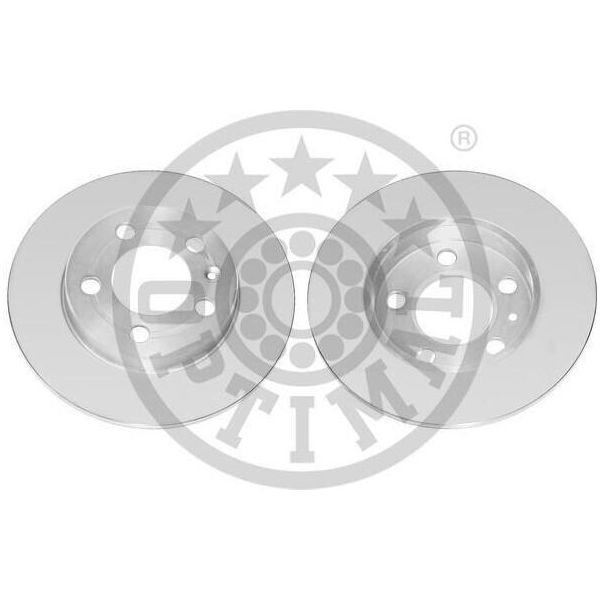 2X Disco Freno Optimal BS-7528C Posteriore Per Vw Golf Iv Hatchback (1J1) 33 4Mm-image