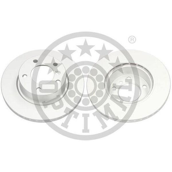 2X Disco Freno Optimal BS-7562C Anteriore Per Bmw 3 Berlina (E90) 1 Coupe (E82)-image