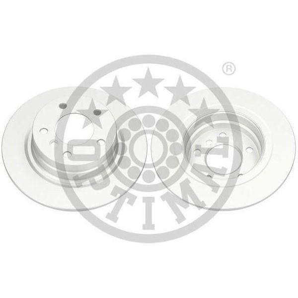 2X Disco Freno Optimal BS-7594C Posteriore Per Bmw 3 Berlina (E90) 3 Coupé (E92)-image