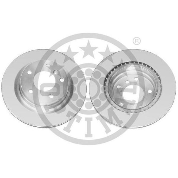 2X Disco Freno Optimal BS-7614C Posteriore Per Bmw 3 Touring (E91) 3 Touring (F31)-image