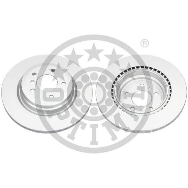 2X Disco Freno Optimal BS-7588C Posteriore Per Bmw 3 Touring (E91) 3 Coupé (E92)-image