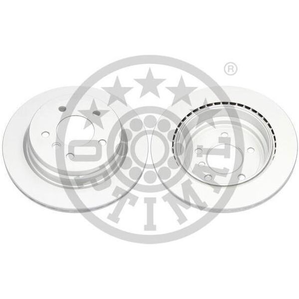 2X Disco Freno Optimal BS-7630C Posteriore Per Bmw 3 Touring (E91) 3 Coupé (E92)-image
