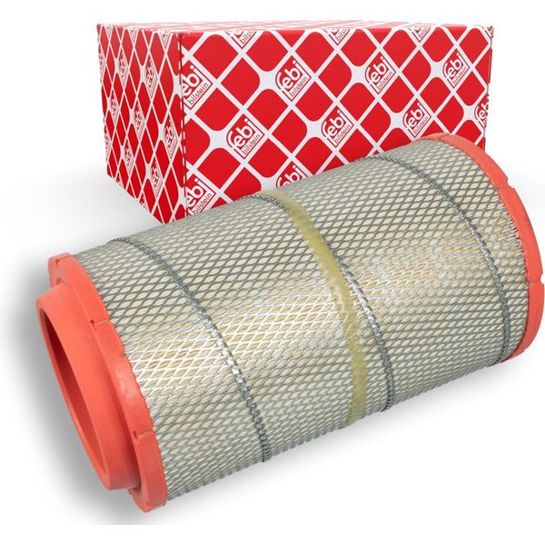 Filtro Aria Febi Bilstein 104683 Adatto Per MERCEDES-BENZ Unimog Cartuccia Filtrante-image