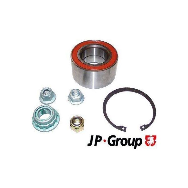 Jp Group 1141300210 - Set Cuscinetti Ruota Oe 1J0407625, Asse Anteriore Per Bora (1J), Toledo Ii (1M2), Octavia I (1U), A3 (8L), Golf Iv (1J), Tt (8N), New Beetle, Leon (1M1), Octavia Ii (1Z)-image